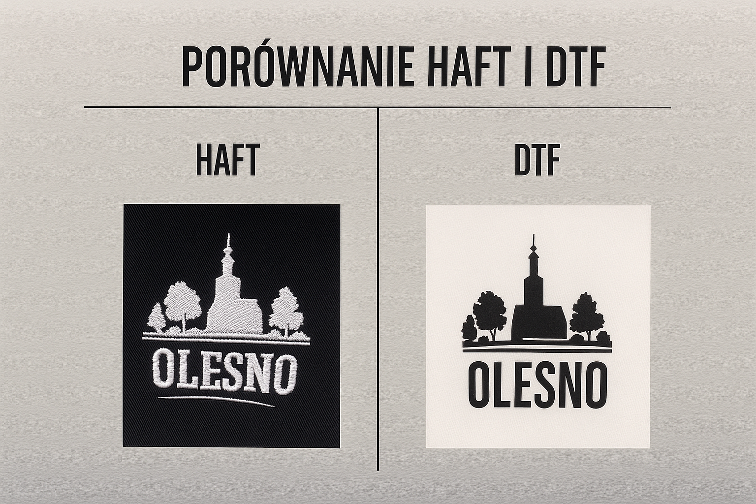 Znakowanie Odzieży Premium: Koszulki i Bluzy – Transfer DTF oraz Haft Komputerowy