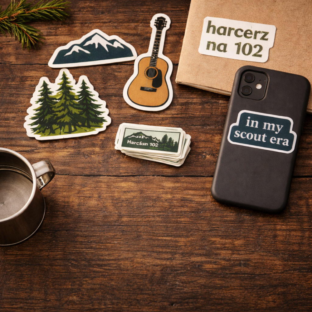 Druk plakatów i naklejek