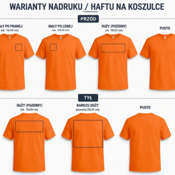 Koszulka ST2100 Comfort-T z 1 nadrukiem DTF, 185 g/m², bawełna ring-spun, rozmiary XS–5XL